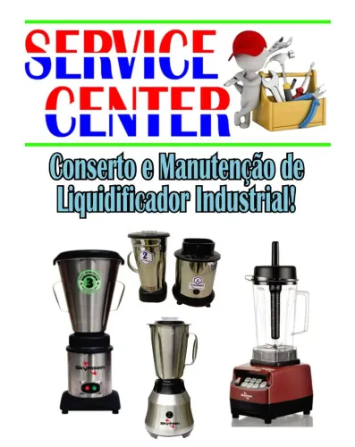 Processador de alimentos, Liquidificador industrial, todas as marcas!