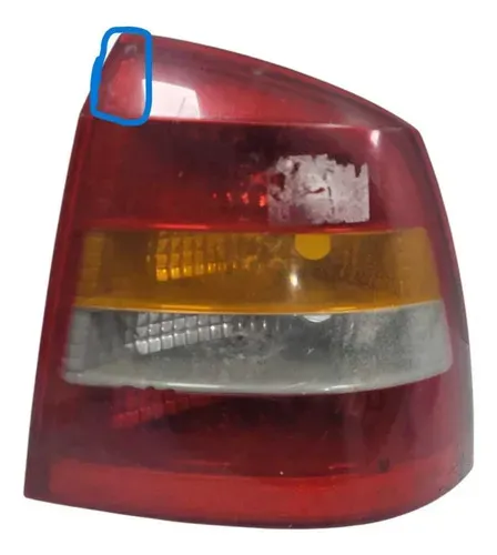 Lanterna Traseira Direita Chevrolet Astra 1999 2002 Direito/passageiro Vermelho