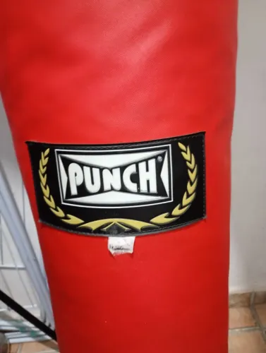 Saco de pancada PUNCH. 1,20m<br>4,2<br>4,2 de 5 estrelas<br>(21)<br>Saco De Pancada 120 Cm Fita Punch<br>