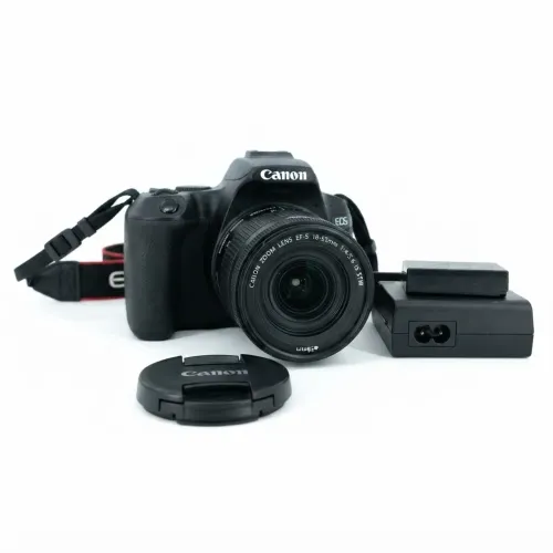 Canon Sl3 Cor Preto Eos Rebel Sl3 Dslr Com Lente 18-55mm (bolsa de brinde)