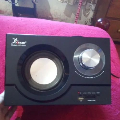 Sistema de som Sknup kp-6001 reparos auto falante fica chiando