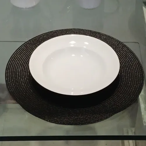 12 Pratos Fundos 23 cm de Porcelana Schmidt (Original), Linha Itamaraty, Cor Branca s/ uso