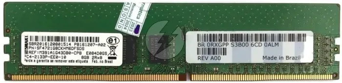 Memória SERVIDOR Smart  Ddr4, 8gb, 2133, Smart M391a1g43db0-cp SM391a1g43db0