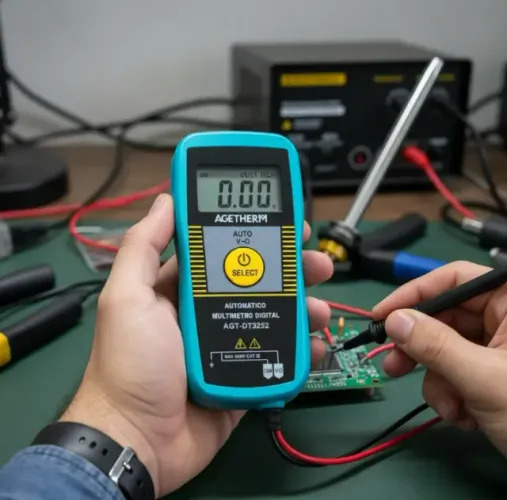 Multimetro Digital Automatico Com Capacimetro Agt-dt3252
