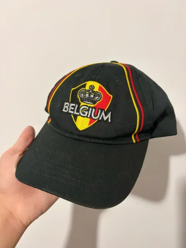 Boné DP Dupont Bélgica Preto e Vermelho
