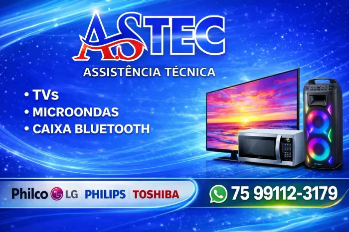 TV's Microondas & Caixa bluetooth 