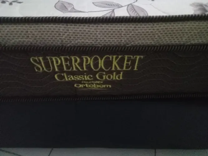 Cama box ortobom superpocket