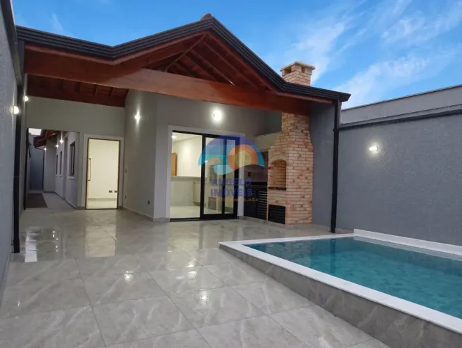 Casa com 3 quartos, 90 m², à venda por R$ 495.000 - PQ D'Aville - Peruíbe/SP
