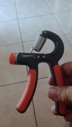 Hand Grip Ajustável (alicate de fortalecimento) com mola de aço e pegadore