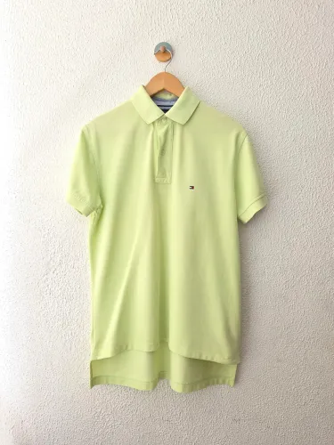 Tommy Hilfiger Camisa Polo Verde P