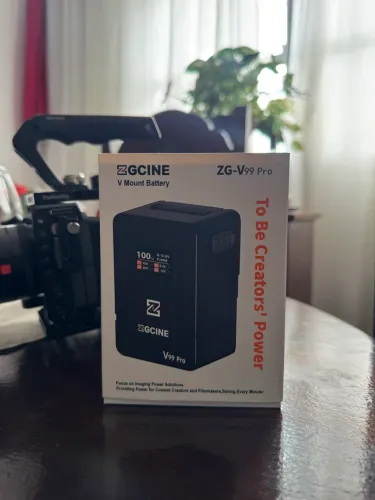 Bateria V-Mount ZGCINE V99 Pro USB-C Nova p/ FX30 FX3