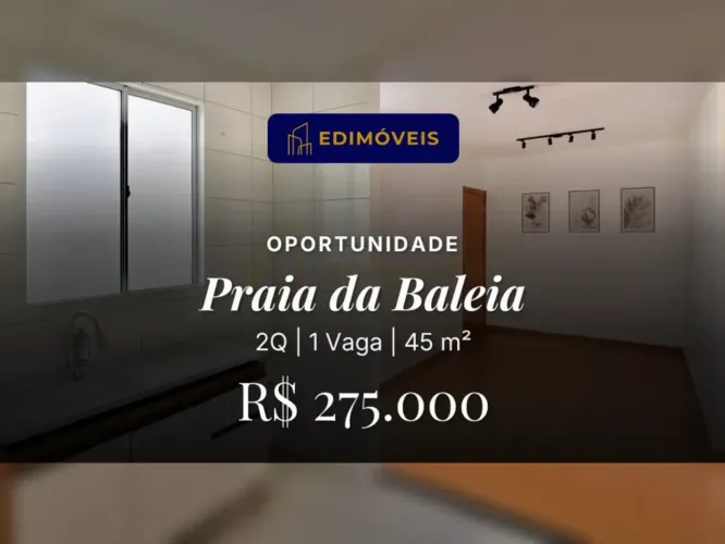 Oportunidade em Serra: Apartamento com 2 Quartos e Lazer Completo na Praia da Baleia!