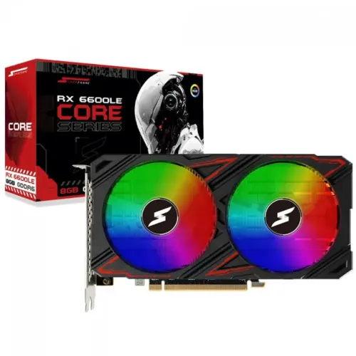 Placa De Vídeo SuperFrame AMD Radeon RX 6600LE Core, RGB, 8GB