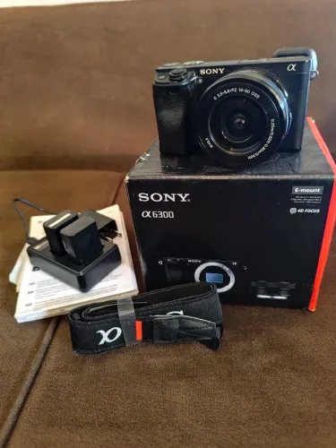 Câmera Sony a6300 4k