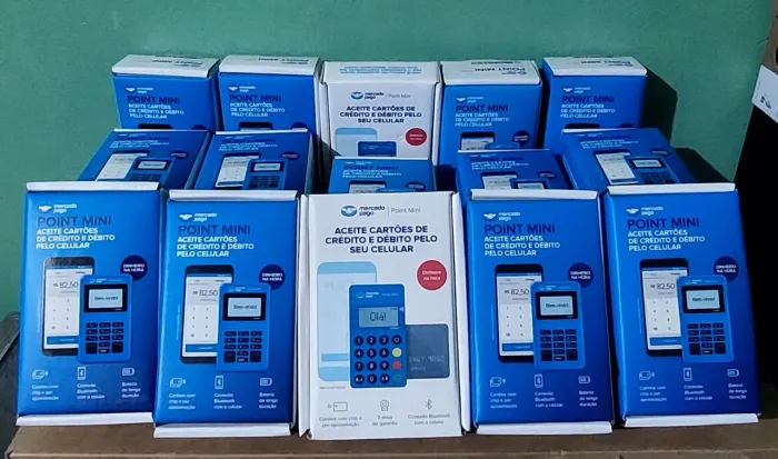 Máquina cartão mercado pago