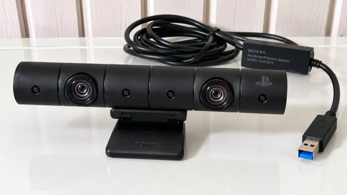 Camera Web can PlayStation 4 e 5 com suporte e adptador para Play 5