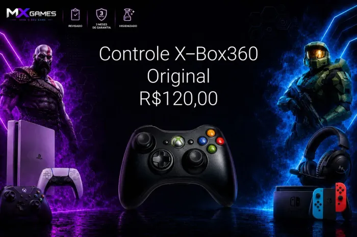 Controle X-Box360 Original
