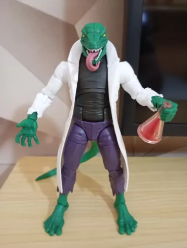 Marvel Legends Lagarto (Lizard) Retro. Leia anúncio 