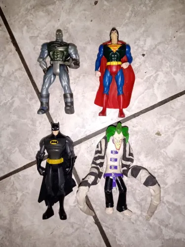 Bonecos dc Superman batman lote animated 