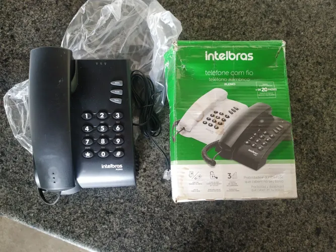 Vendo telefone  Intelbras pleno novo