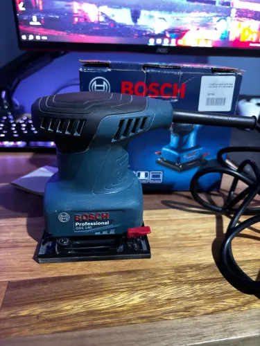 Lixadeira Orbital Bosch 110v