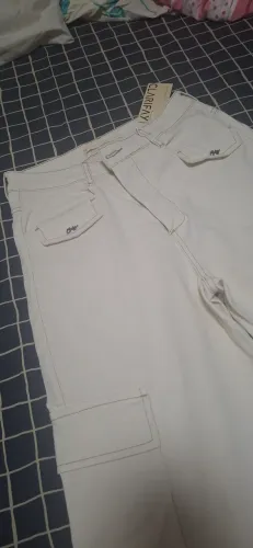 CALÇA BEGE/OFF WHITE 38-42