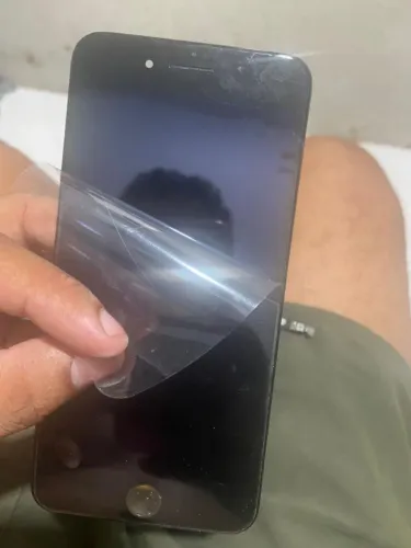 Tela de. iPhone 8plus com degital