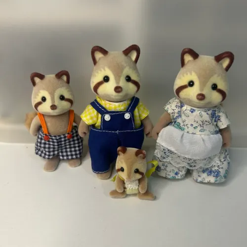 Pedido personalizado Família Guaxinim Sylvanian RESERVADO