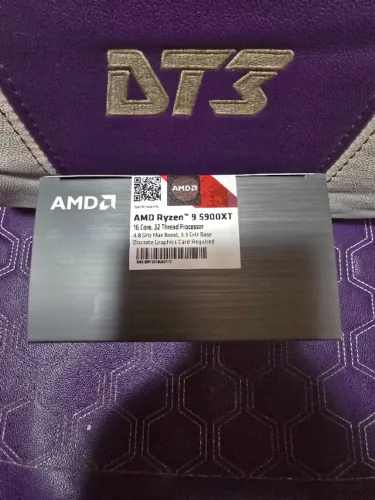 Processador AMD Ryzen 9 5900XT - Topo da AM4 - Novo - Lacrado - c/nota garantia 3 anos-12x