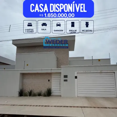 Casa financiável de alto padrão