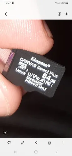 Cartao Sd Kingston Canvas 64GB c/ leitor
