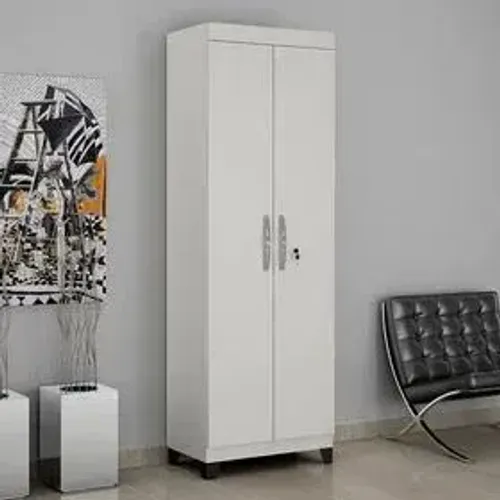Armário Multiuso 2 Portas com Chave e 5 Prateleiras - (Promoção)!