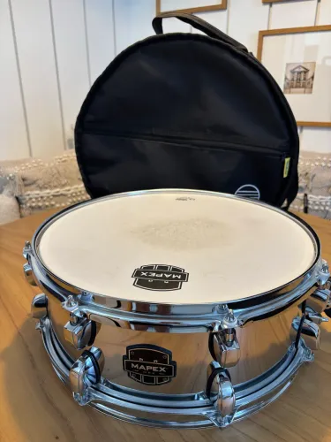 Caixa Mapex 14x5,5 (New Mpx Steel) + BAG