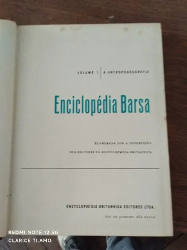 Livros enciclopédia Barsa