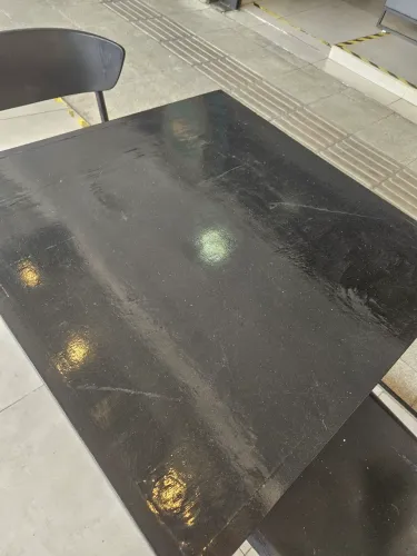 Mesas de cafeteria
