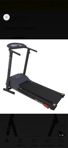 Esteira Elétrica Dream Fitness DR 2110 - Dobrável - Até 13 km/h