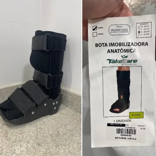 BOTA IMOBILIZADORA ANATÔMICA Bilateral