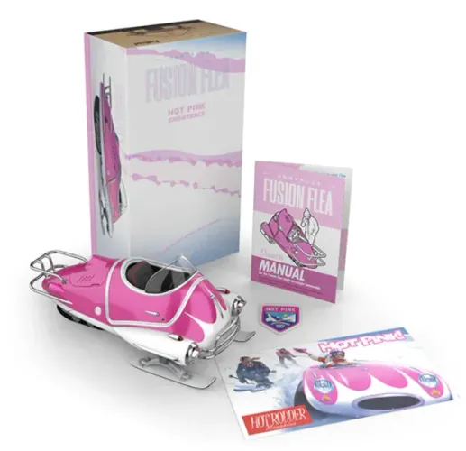 Fallout Hot Pink Snowtrack Flea Die - Cast Replica/ OFICIAL BETHESDA