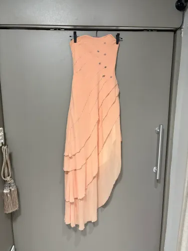 Vestido salmão
