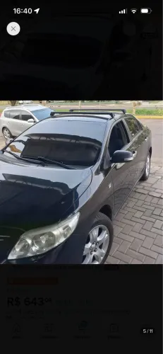 Rack Teto Corolla 
