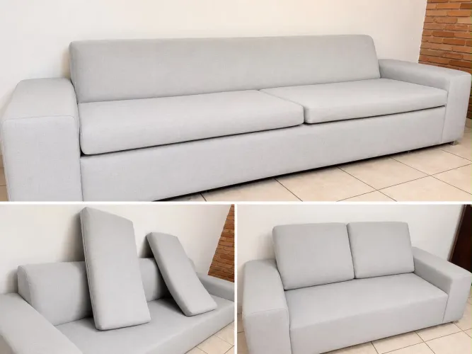 Vendo sofá de linho
