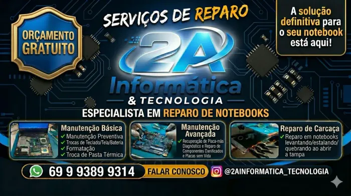 Técnico em Informática / Notebooks