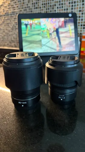 Lente z 85mm 1.8s 35mm 1.4
