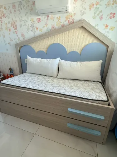 Excecelente projeto bicama mdf cama solteiro