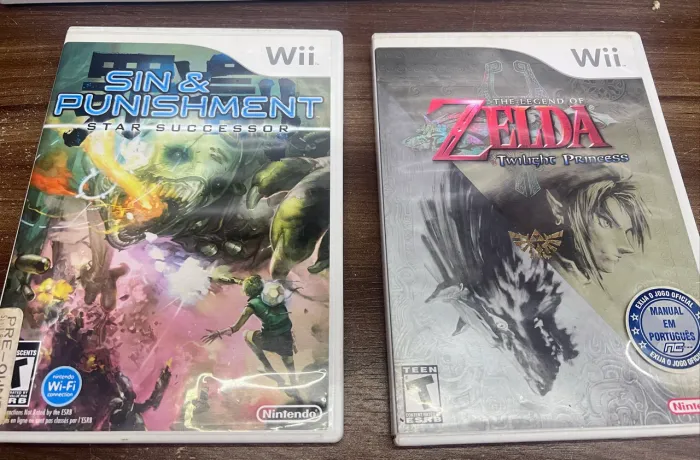 Jogos de Nintendo WII RARÍSSIMOS - Parcelo em 12x