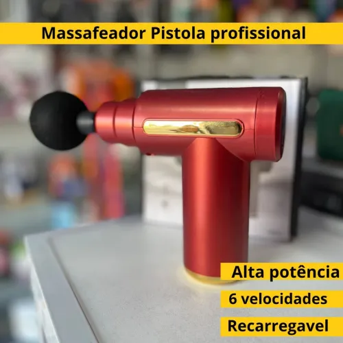Pistola massageadora profissional