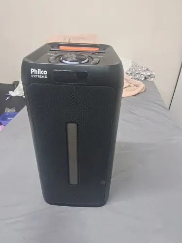 Caixa de som philco 