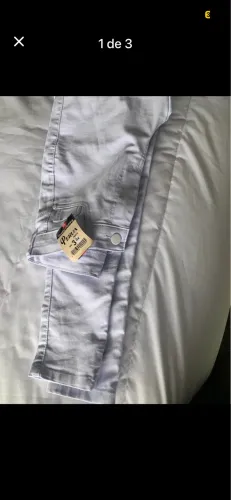Calça com elastano