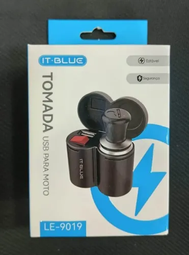 Carregador USB para moto