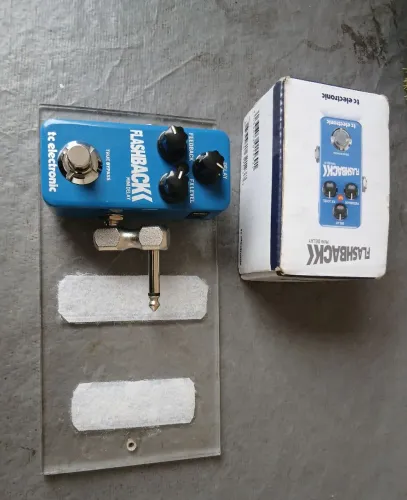 Pedal de guitarra delay tc electronic mini FLASHBACK ORIGINAL NA CAIXA!!!! 